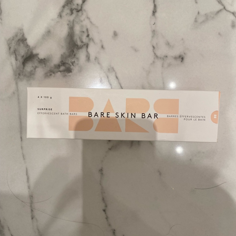 Bare skin bar 4 x 100g bath bars